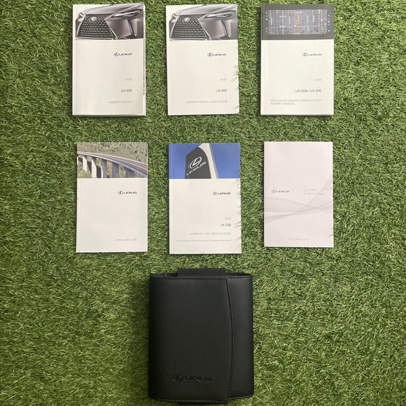 2020 Lexus UX200 Owners Manual w/ Navigation - Picture 1 of 14